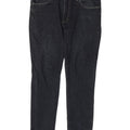 Lee Herren Skinny Jeans W36 L32 Marineblaue Baumwolle