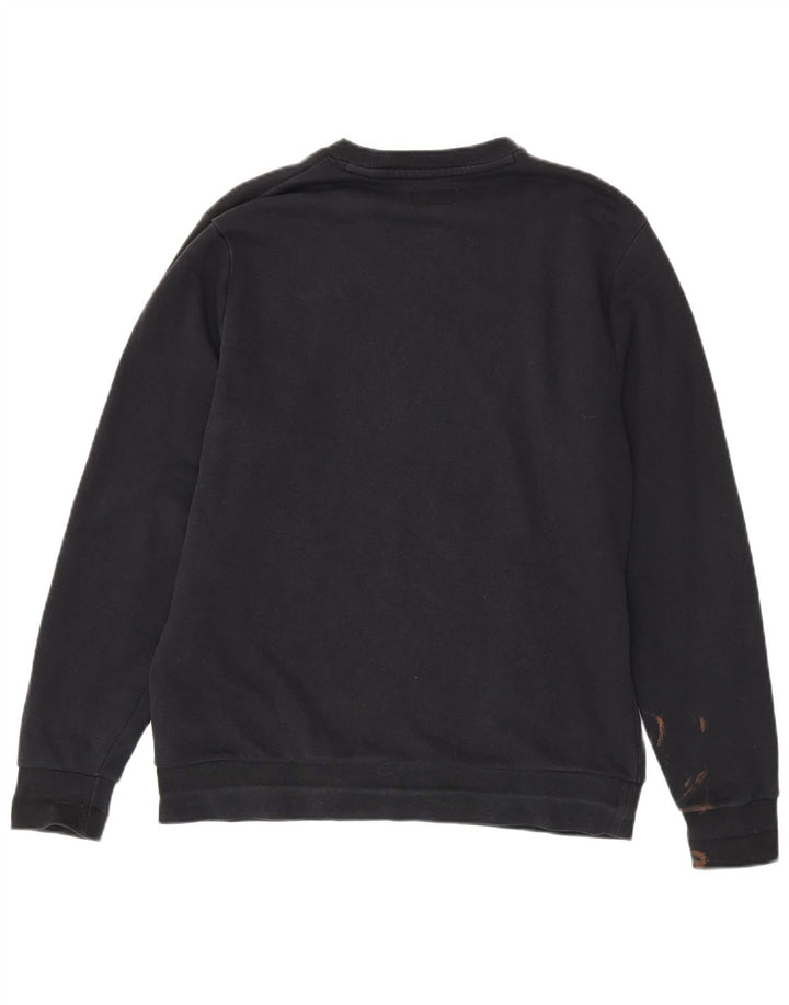 Converse Herren-Sweatshirt-Pullover, mittelschwarz, Baumwolle