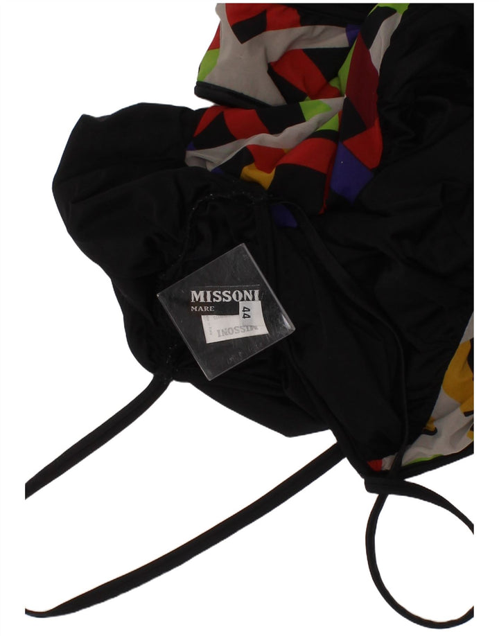 Missoni Damen-Bademode mit abstraktem Muster, IT 44, mittlerer, mehrfarbiger Strand