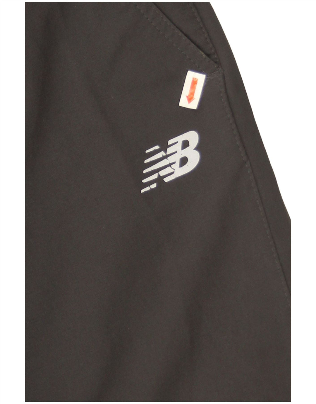 New Balance Herren-Trainingshose mit Grafik, Größe L, grau, Polyester