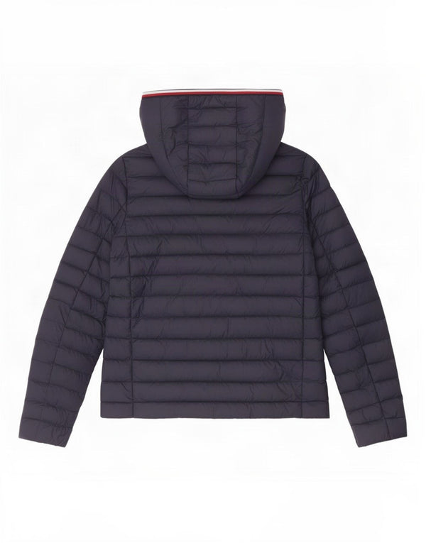 Tommy Hilfiger Wattierte Damenjacke mit Kapuze, UK 6, XS, Marineblau, Polyamid