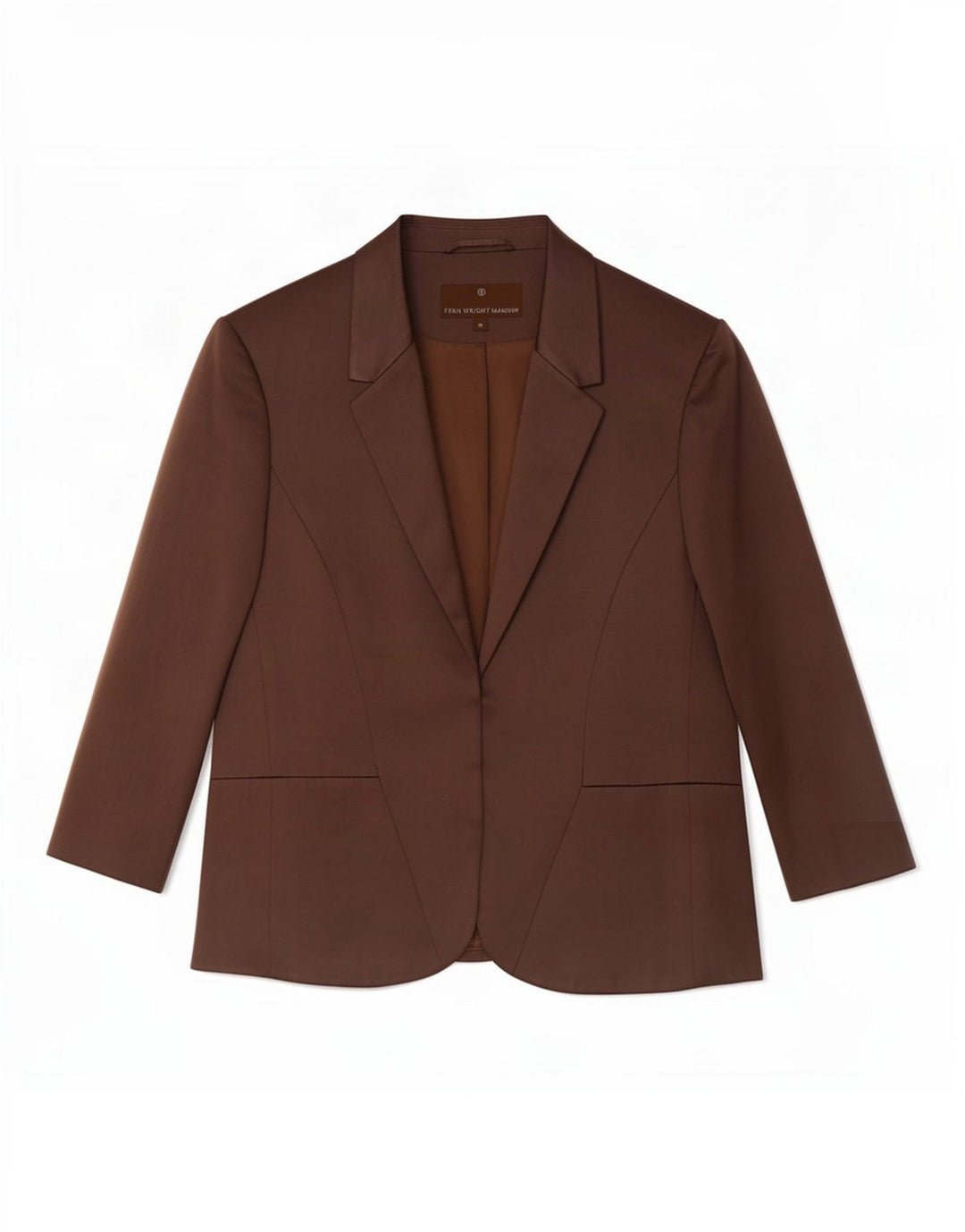 Fenn Wright Manson Damen-Blazer mit 3/4-Ärmeln, Gr. 14, Braun