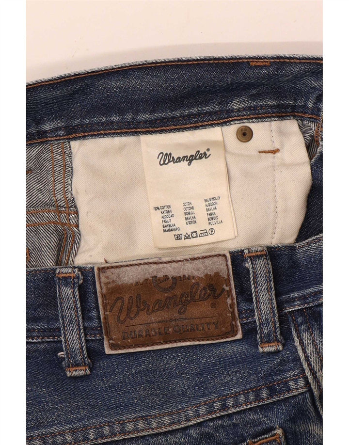 Wrangler Herren-Jeans mit normaler Passform, gerade Passform, W32, L27, Blau, Baumwolle