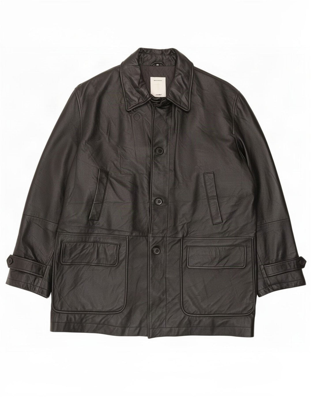 Conbipel Herren Lederjacke IT 54 XL Schwarz