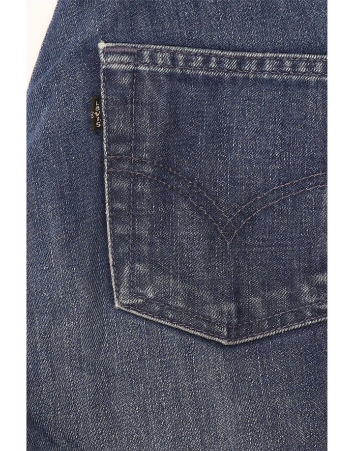 Levi's Damen Capri-Jeans W25 L20 Blaue Baumwolle