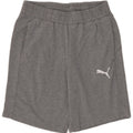 Puma Herren-Sportshorts aus mittelgrauer Baumwolle