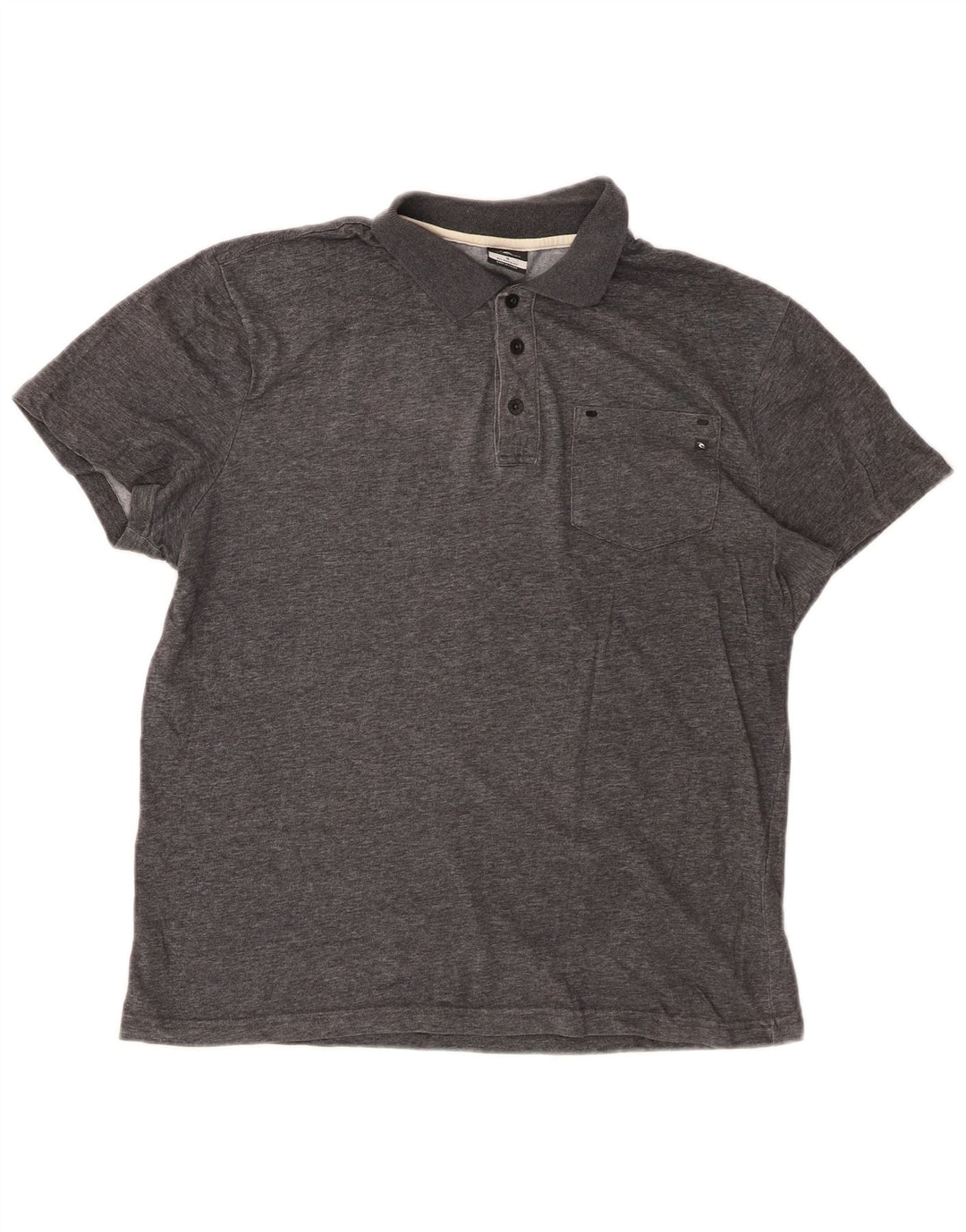 RIP CURL Herren-Poloshirt mit entspannter Passform, Größe S, Grau, Baumwolle