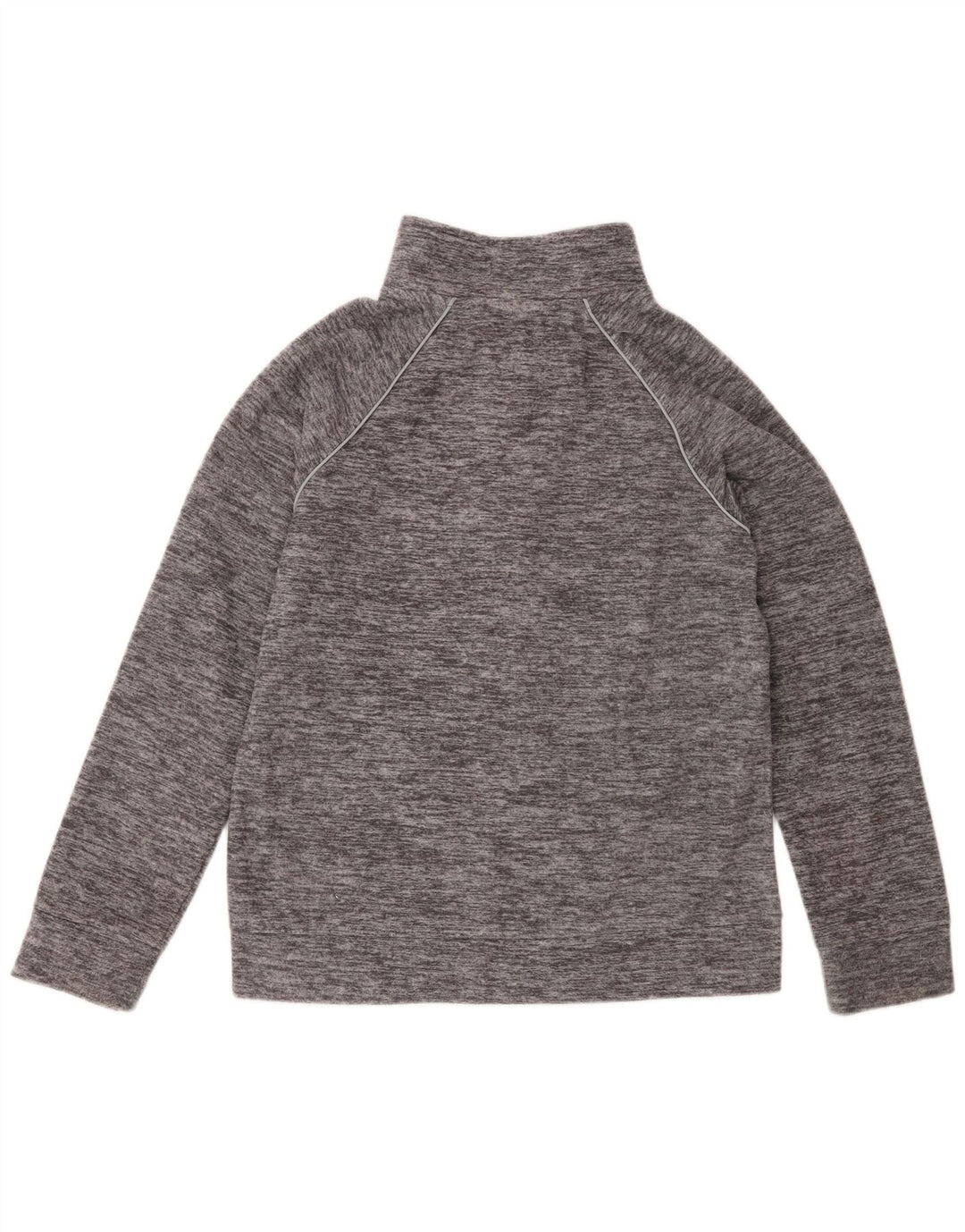 PUMA Fleecejacke für Jungen, 14–15 Jahre, groß, grau meliert, Polyester