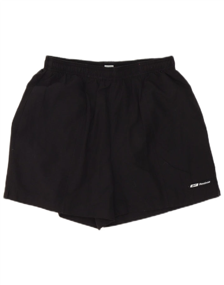 Reebok Herren Sportshorts Medium Schwarz Polyester