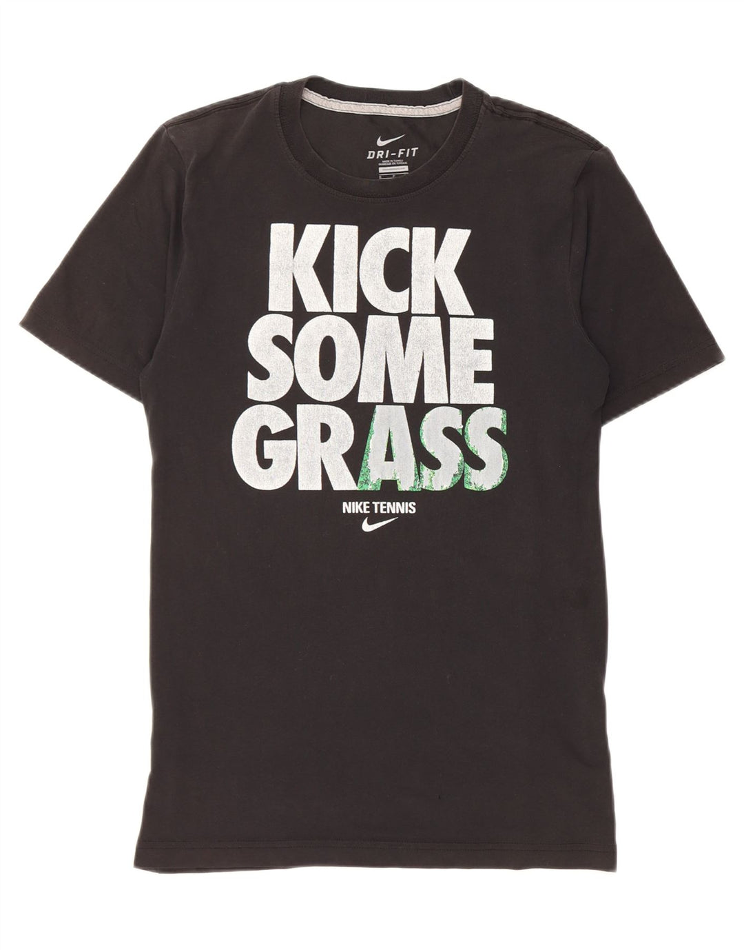 Nike Herren Dri Fit Graphic T-Shirt Top Small Schwarz