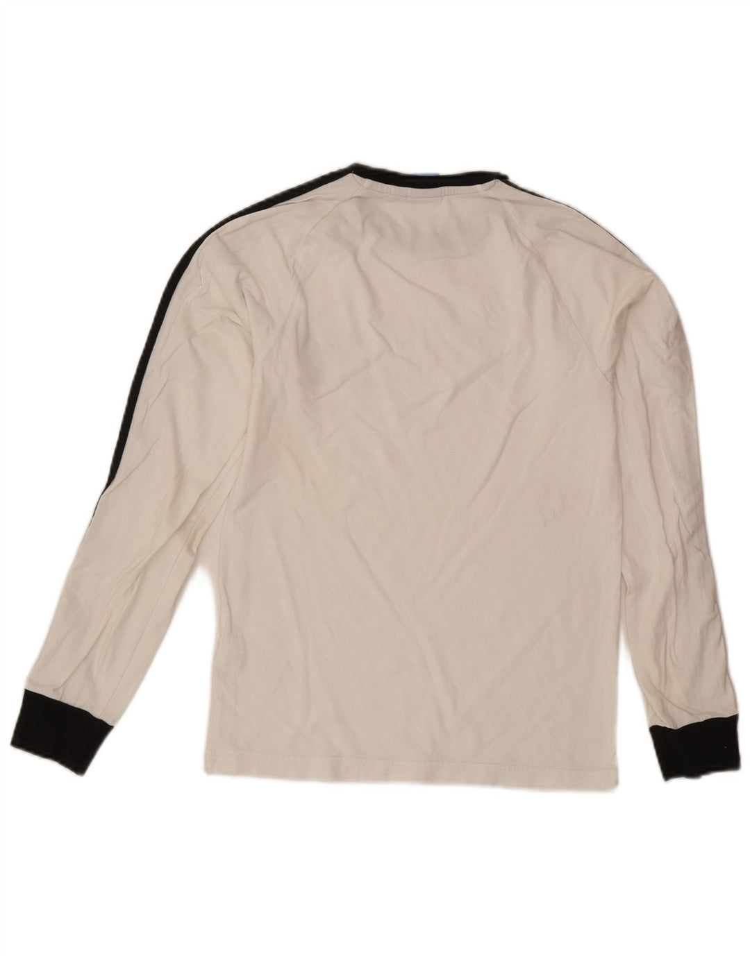 Adidas Herren Graphic Top Langarm XS Weiße Baumwolle