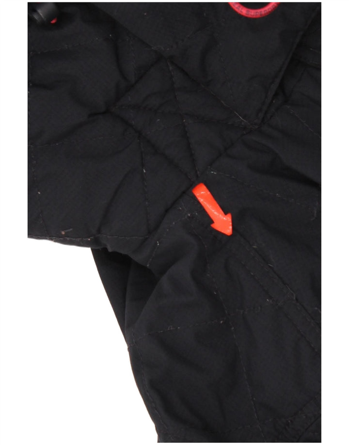 Superdry Damen Windcheater Kapuzen-Windjacke UK 16 Large Marineblau
