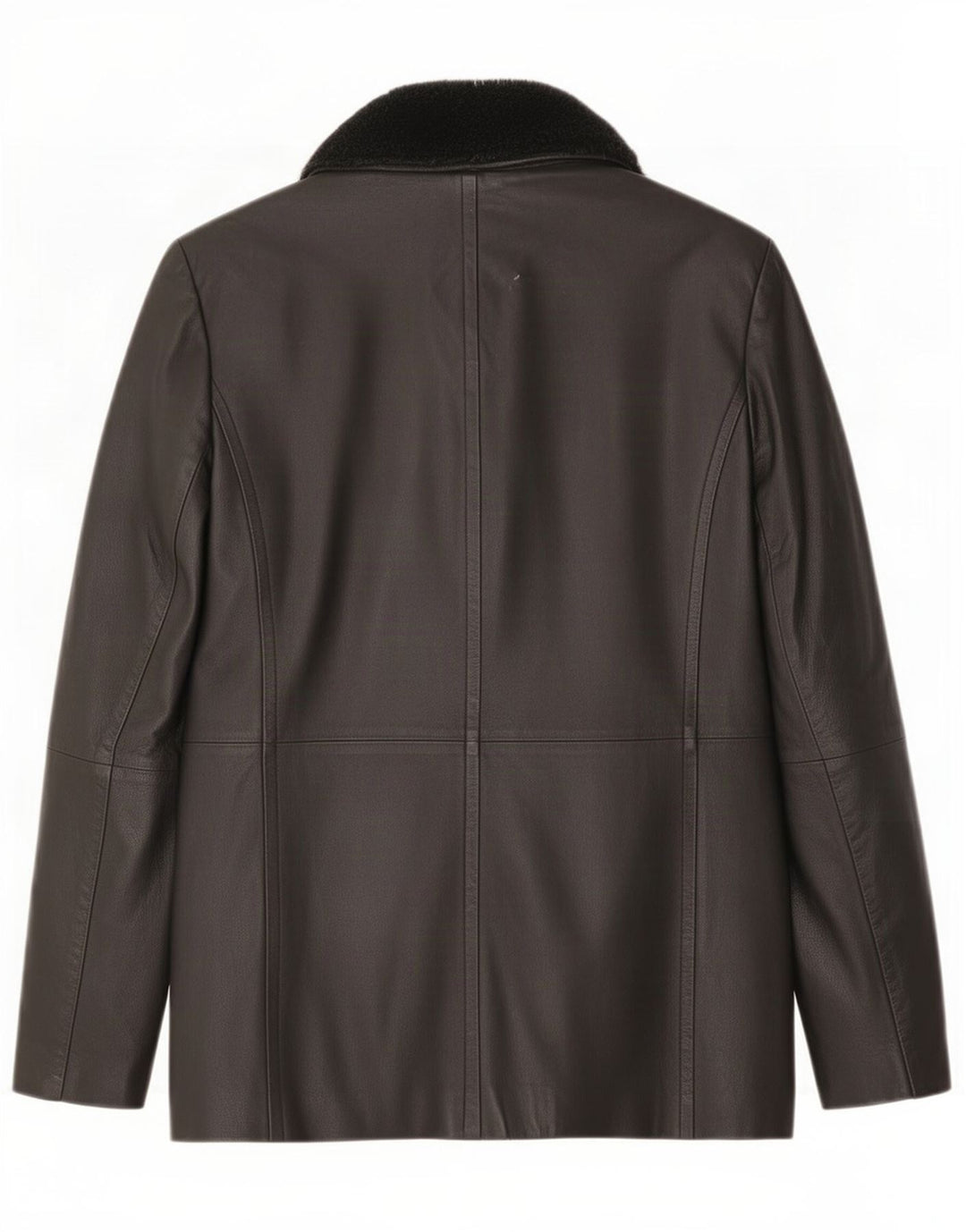 Wallis Damen Lederjacke UK 12 Medium Black