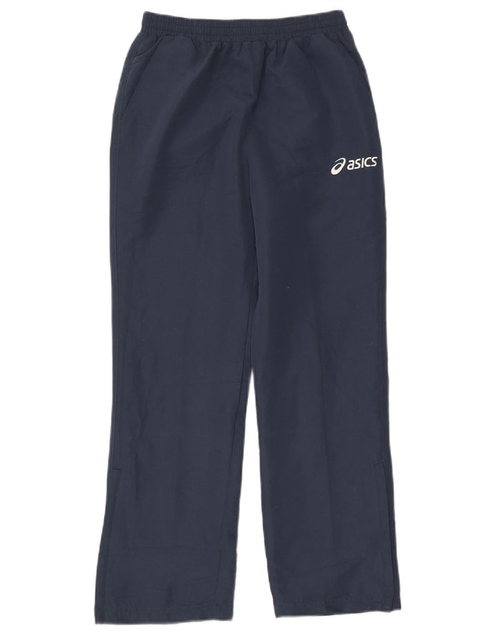 Asics Jungen-Trainingshose, 11–12 Jahre, marineblaues Polyester