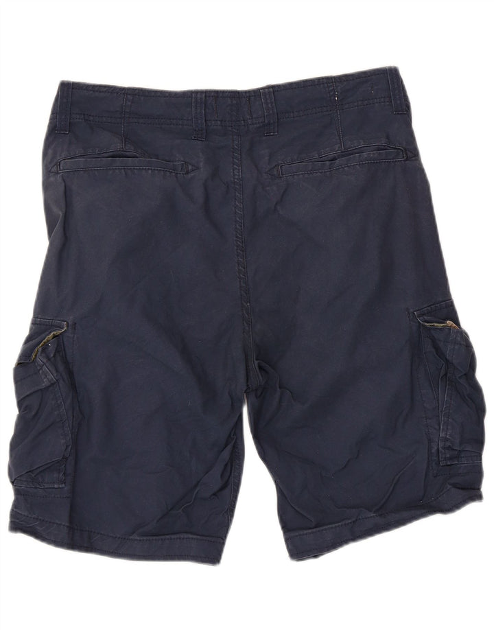 Jack & Jones Herren-Cargoshorts mit bequemer Passform, Größe M, W34, Marineblau, Baumwolle