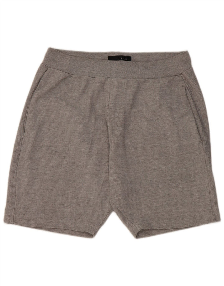 Zara Herren Sportshorts Mittelgrau