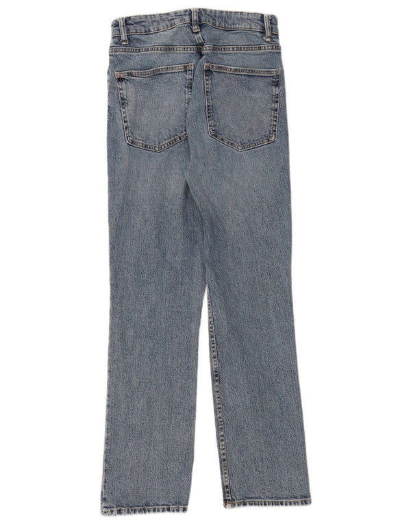 Zara Damen Slim Jeans EU 38 Small W28 L28 Blaue Baumwolle