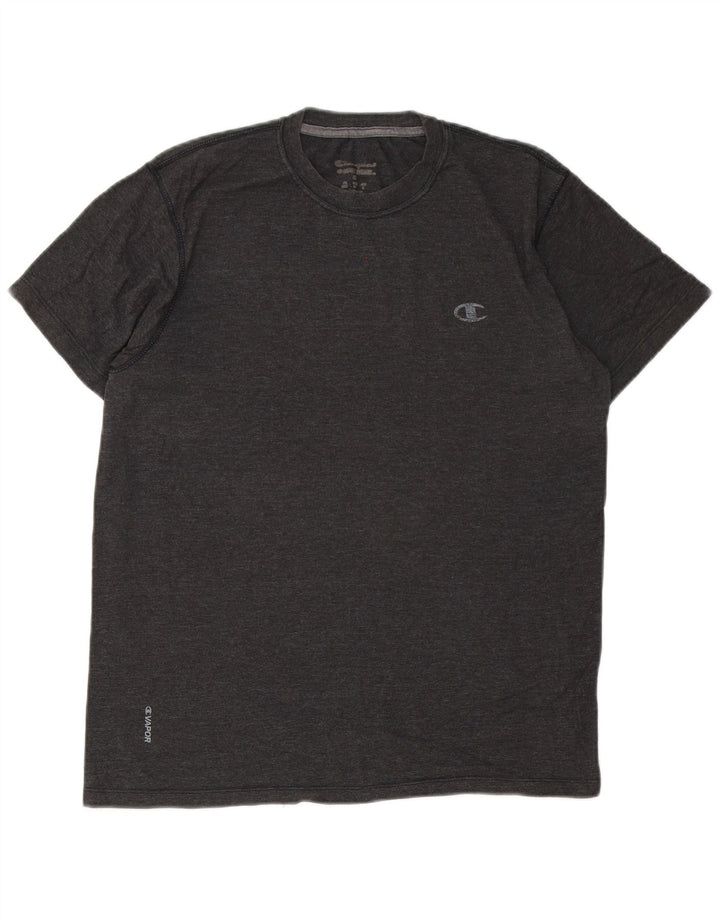 Champion Herren-T-Shirt aus mittelgrauer Baumwolle