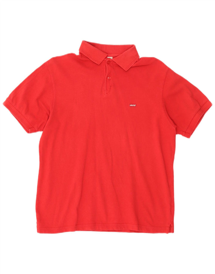 Levi's Herren Poloshirt Mittelrot