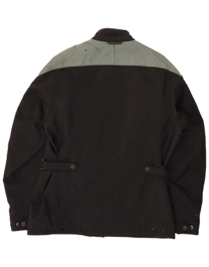 Brema Herren Graphic Racer Jacke IT 50 Large Schwarz Colourblock