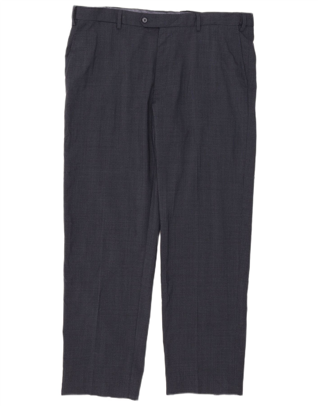Marks & Spencer Herren-Anzughose, gerade, normal, W40, L31, Marineblau