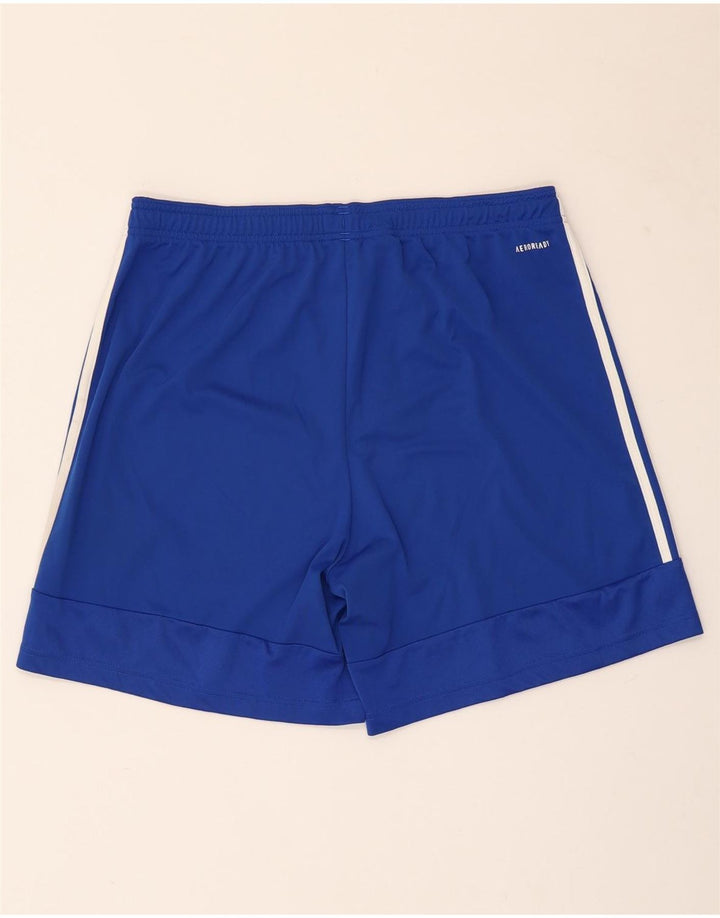 Adidas Herren Aeroready Sport Shorts Large Blau Polyester