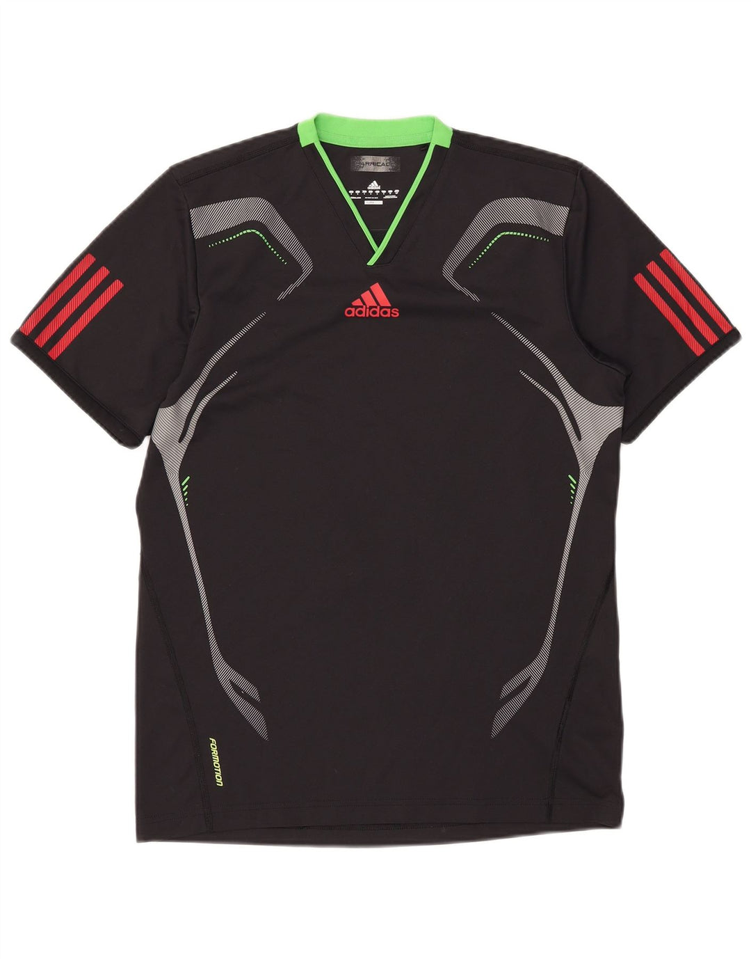 Adidas Herren Climacool T-Shirt Top Small Schwarz Colourblock
