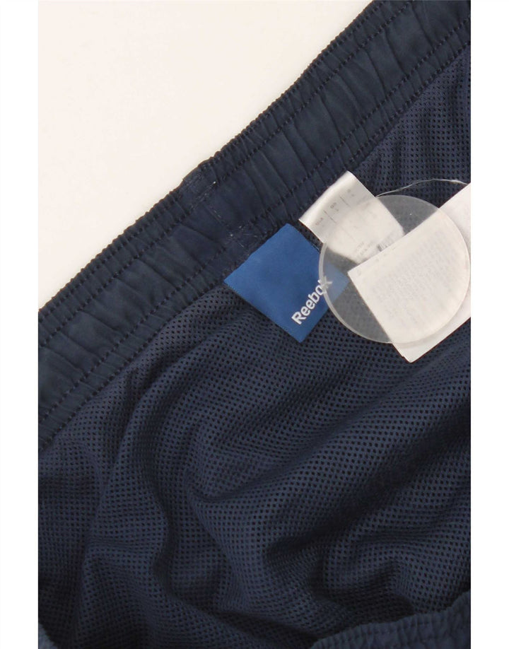 Reebok Herren-Sportshorts, groß, marineblau, Polyester