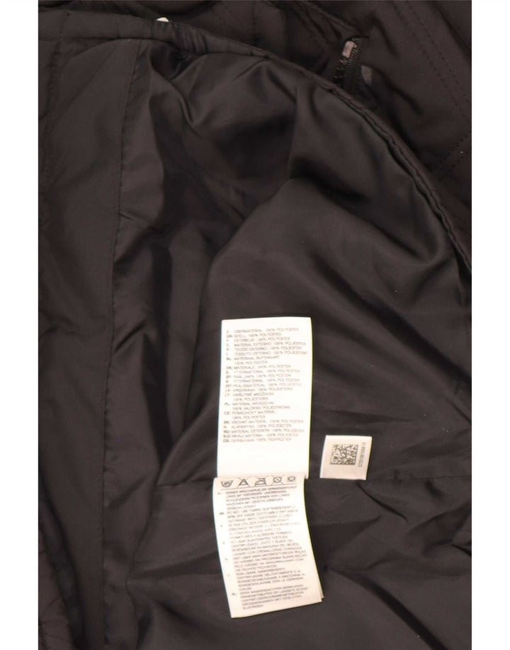 Adidas Damen Steppweste UK 20 2XL Schwarz Polyester