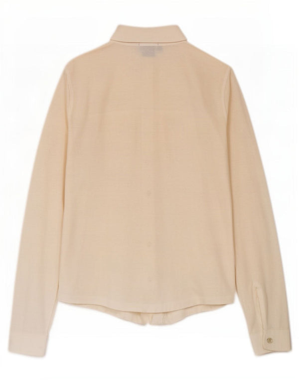 Guess Damen-Hemd UK 10 Small Weiß