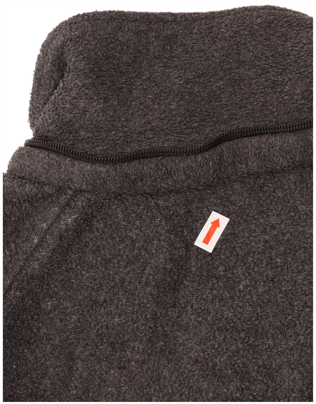 LOTTO Mens Button Neck Fleece Jumper UK 36/38 Small Grey Polyester