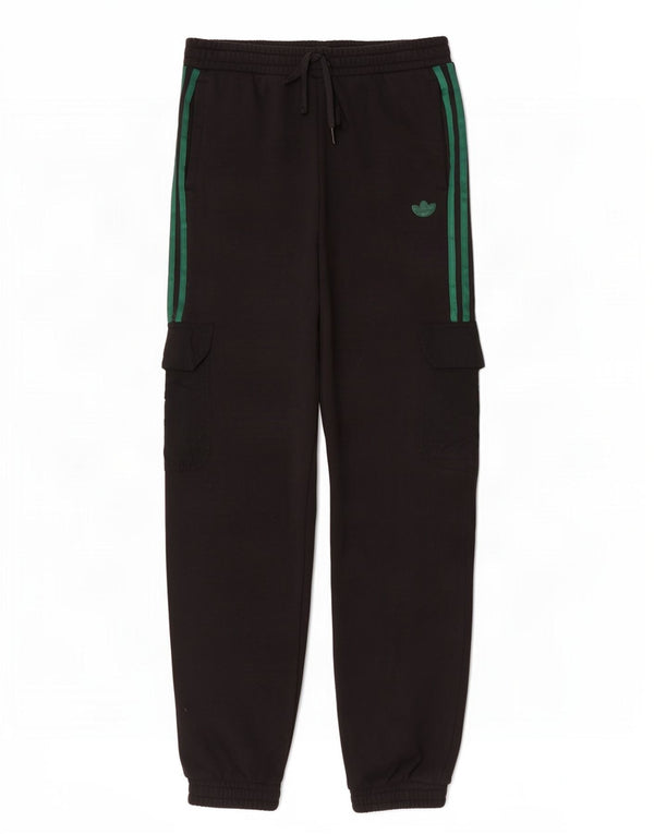 Adidas Damen Cargo-Trainingshose, Jogginghose, UK 14, mittelschwarz, Baumwolle
