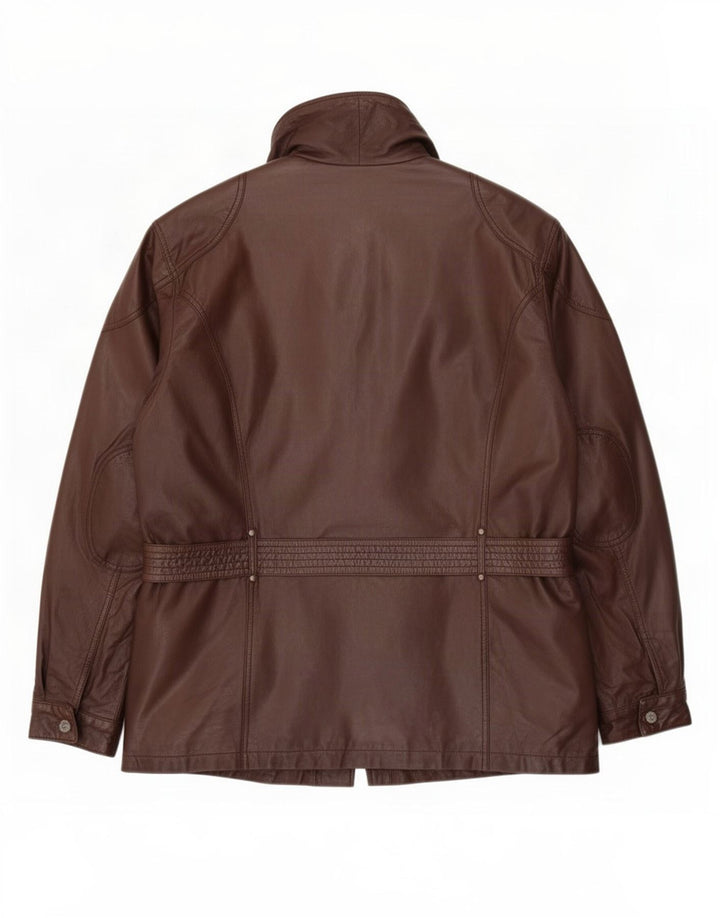Mauritius Herren Lederjacke IT 56 3XL Braun
