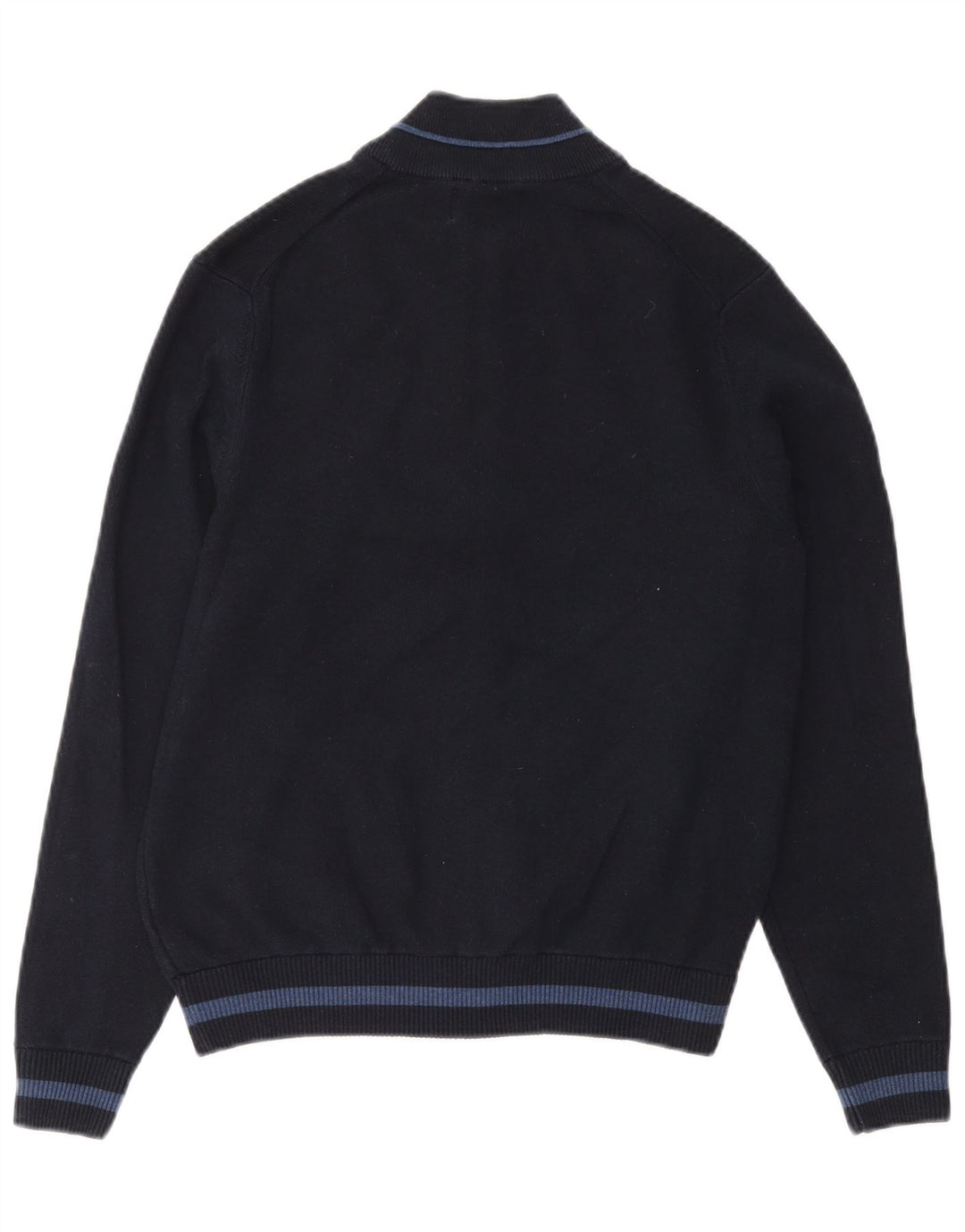 Marks & Spencer Herren-Strickjacke aus Polyester in mittlerem Marineblau