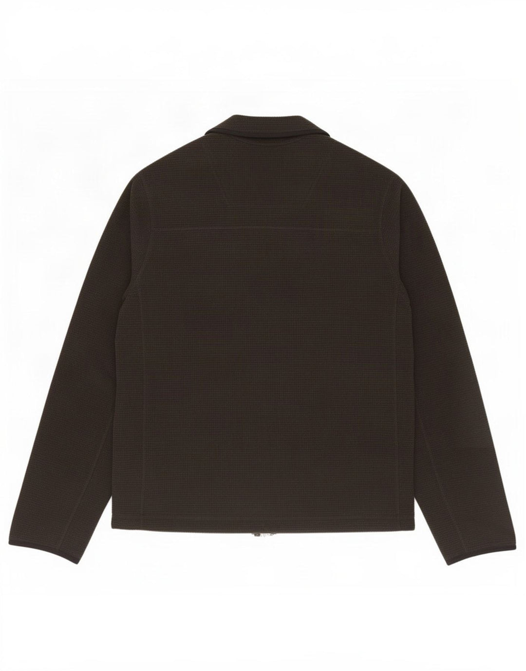 Timberland Herren-Fleecepullover mit Reißverschluss am Hals, groß, aus schwarzem Polyester