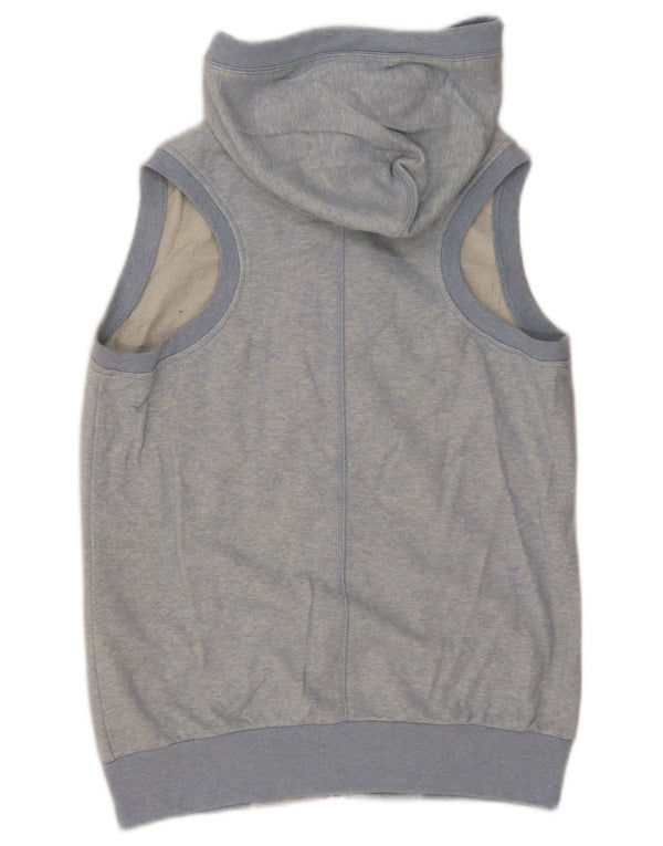 Champion Damen Heritage Classics Zip Hoodie Pullover UK 14 Mittelblau