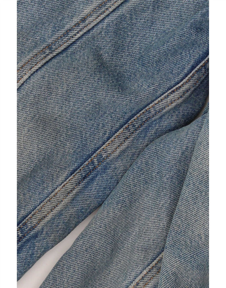 Levi's Herren Denim Sherpa Jacke UK 34 XS Blaue Baumwolle