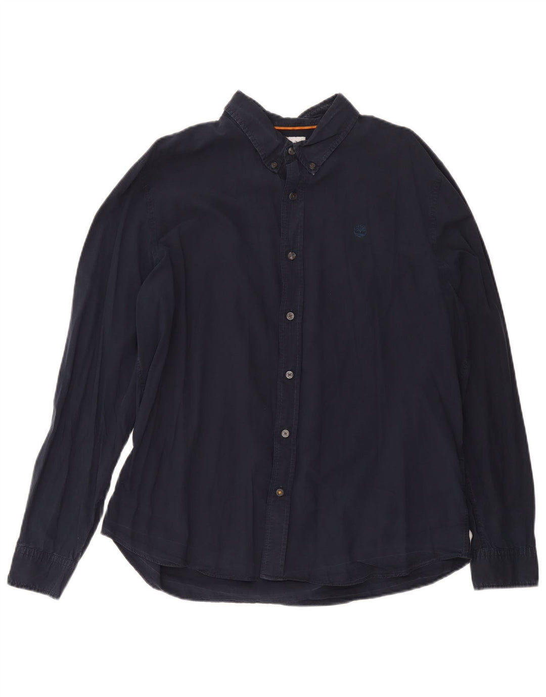 Timberland Herren Slim Fit Hemd XL Marineblau Baumwolle