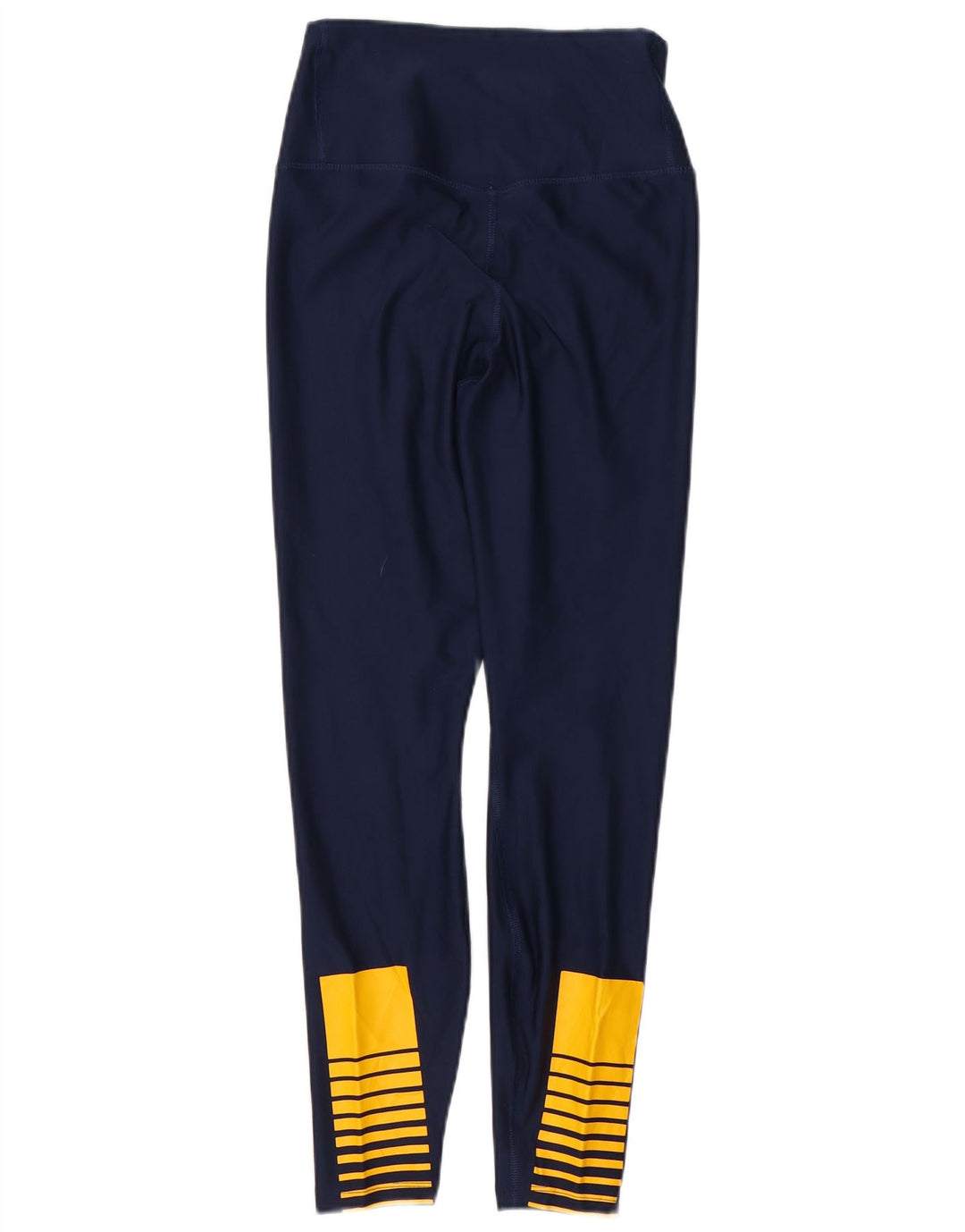 NIKE Damen Dri Fit Leggings UK 12 Medium Marineblau Polyester