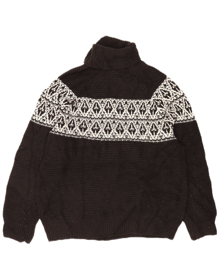 Marks & Spencer Damen Rollkragenpullover, Gr. 40, Marineblau