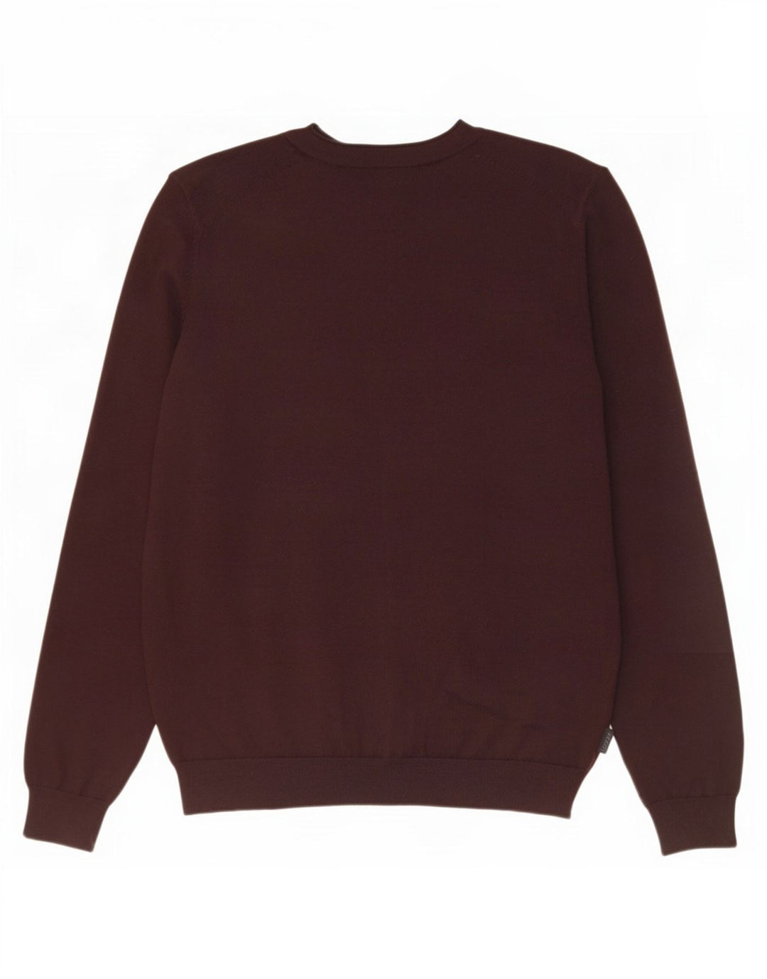 Hugo Boss Slim-Fit-Cardigan für Herren aus mittelbrauner Wolle