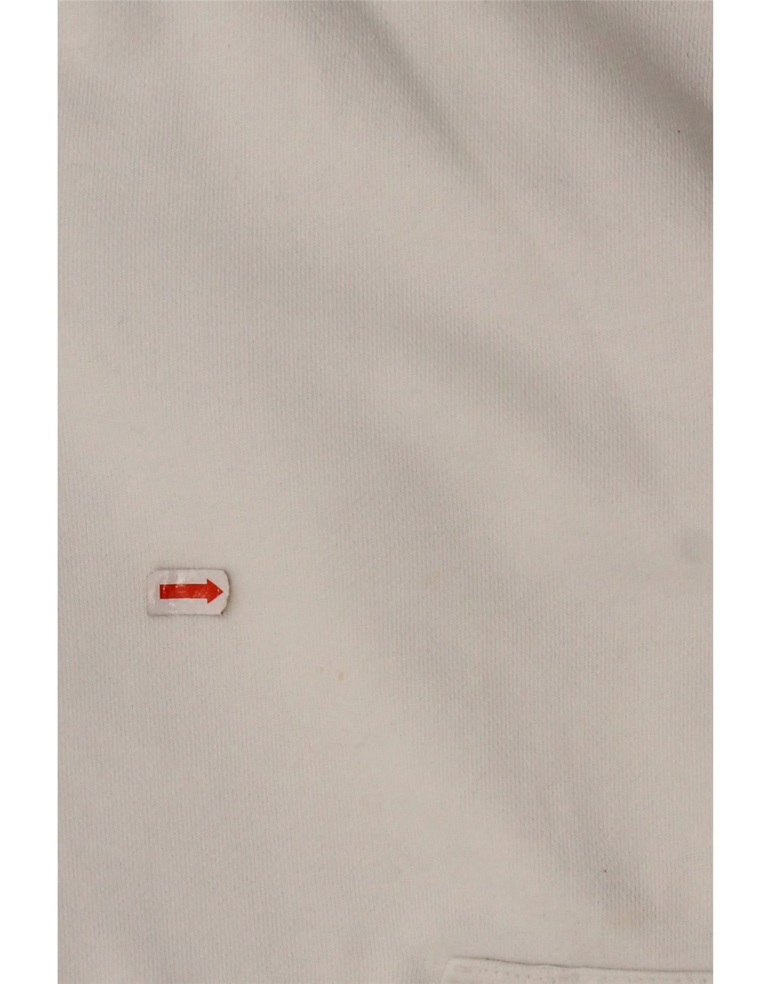 NIKE Herren Kapuzenpullover UK 45/47 XL Weiße Baumwolle