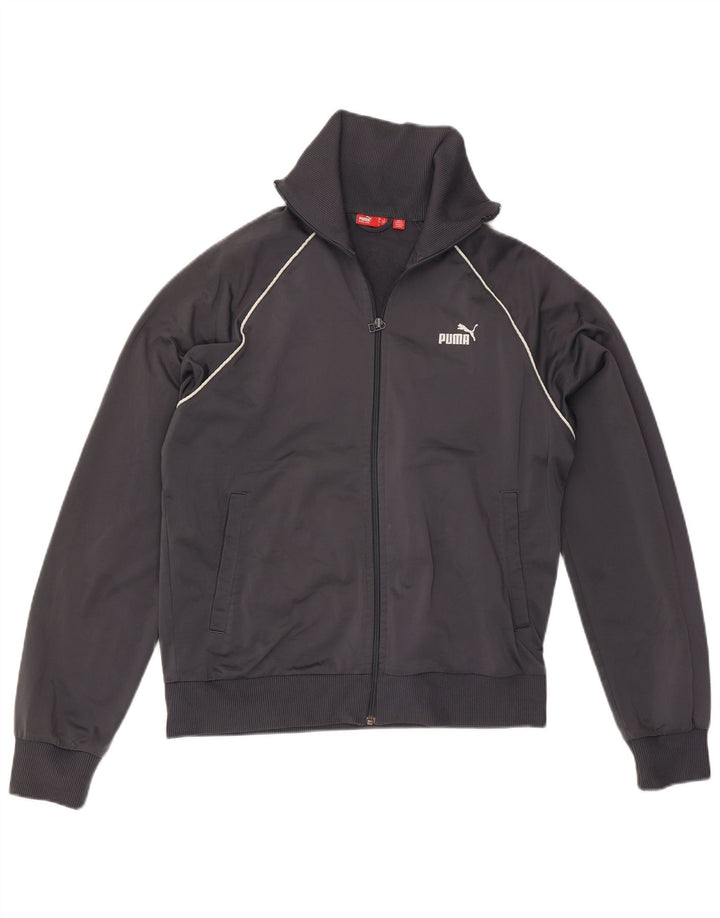 Puma Herren-Trainingsanzug-Top-Jacke, groß, Grau
