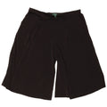 Ralph Lauren Damen Cullotes Shorts XL W40 Schwarz Polyester