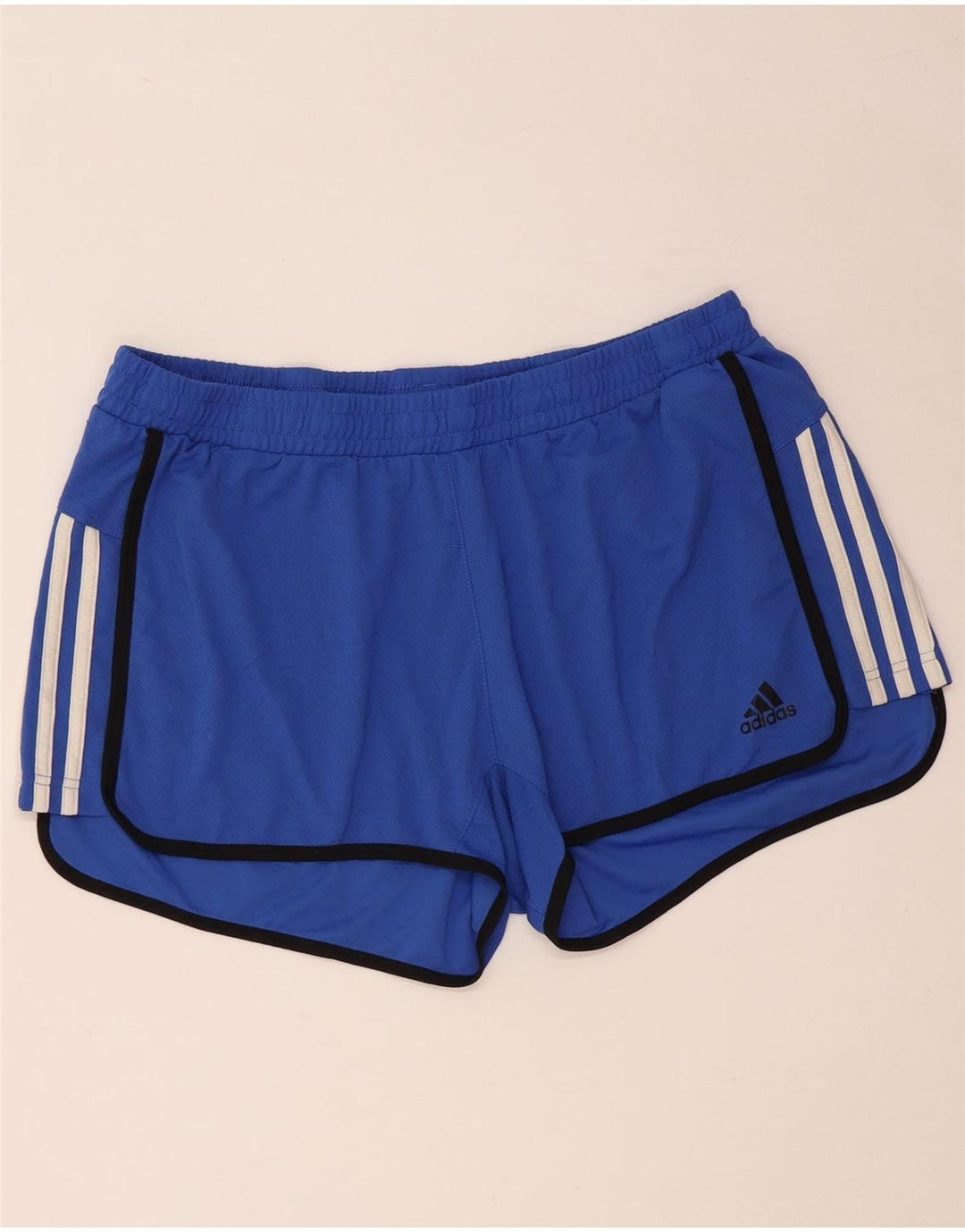ADIDAS Damen Climalite Sport Shorts UK 20/22 XL Blau Polyester