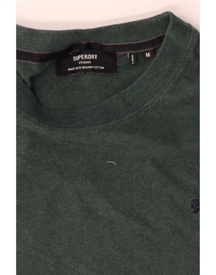 Superdry Herren T-Shirt Top Mittelgrün