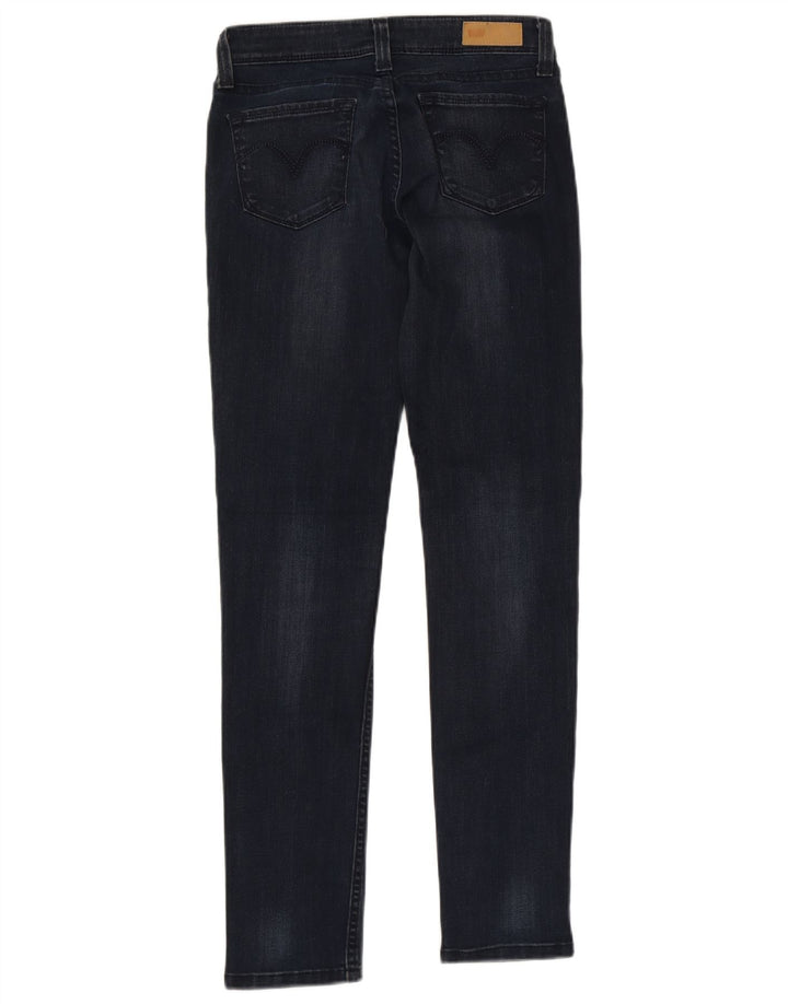 Levi's Damen Slim Jeans W27 L32 Marineblaue Baumwolle