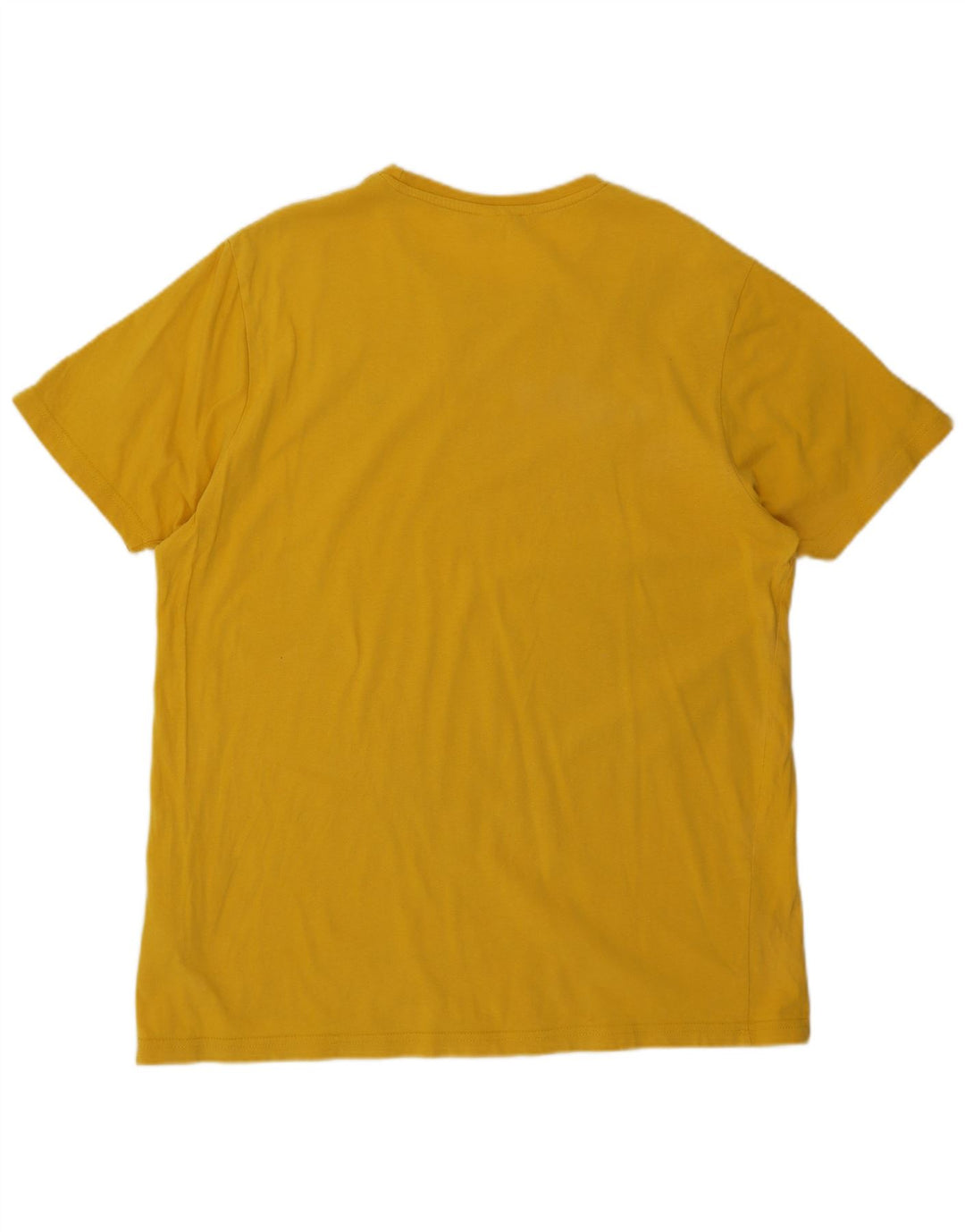 Ellesse Herren T-Shirt Top mittelgelbe Baumwolle