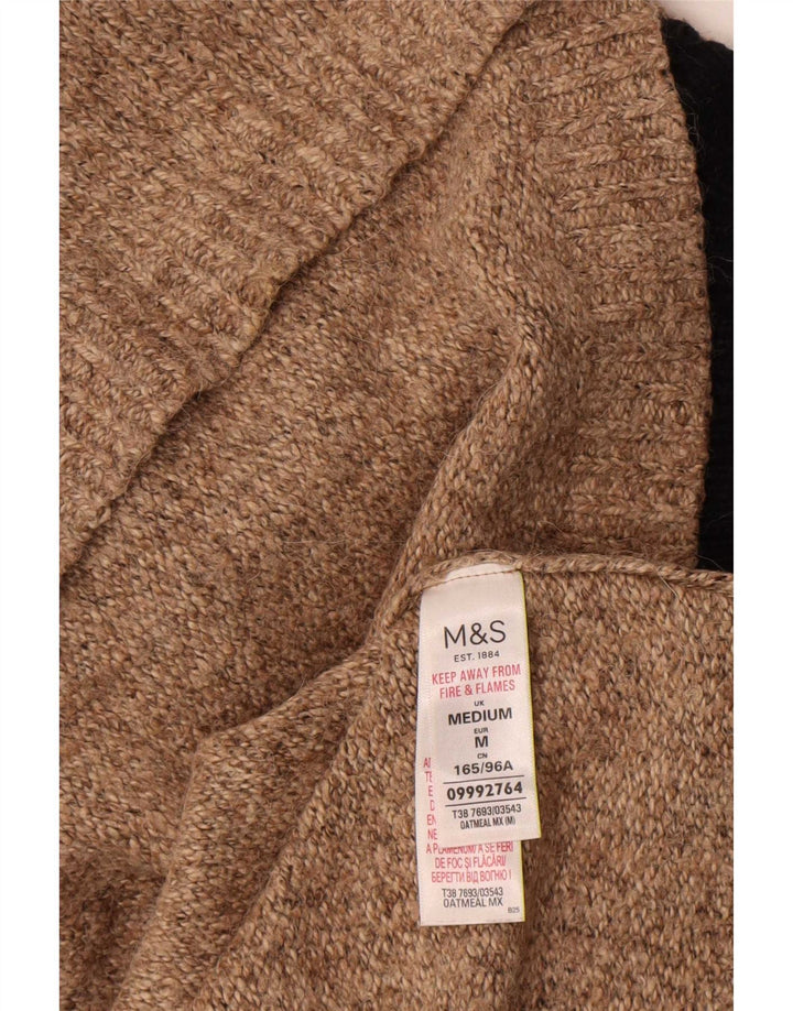 Marks & Spencer Damen-Pullover, kurzärmelig, Rollkragenpullover, Gr. 14, Größe M