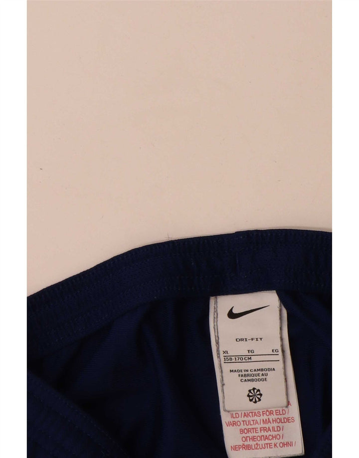 Nike Dri Fit Trainingshose für Jungen, 13–14 Jahre, XL, Marineblau, Polyester